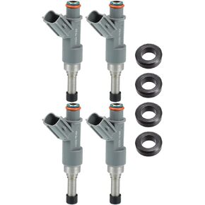 X AUTOHAUX 4pcs 23250-75100 23209-75100 Fuel Injector for Toyota 4Runner 2.7L 2010 for Toyota Hiace 2.7L 2010 for Toyota Tacoma 2.7L 2005-2016