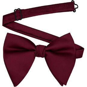 ربطات عنق كبيرة صلبة للأولاد، ربطات عنق كبيرة الحجم قابلة للتعديل لحفلات الزفاف للرجال in Kuwait