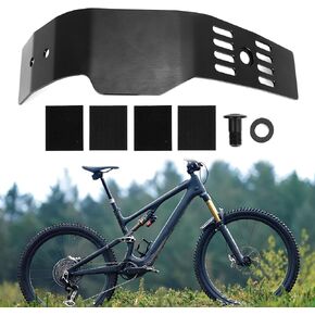 Bash Guard Engine Guard Plate for Specialized Levo Gen3 2022-2024, E-Bike Mountain Bike Lower Frame Guard Cover Protection with Long Bolt Hard Anodised Black, Not for Gen2
