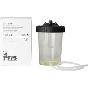 3M PPS (Original Series) 16124 PPS H/O Pressure Cup with Air Hose, Large, 28 oz, 1 Pack