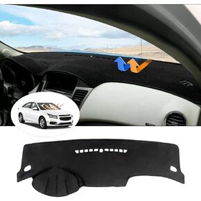 Cartist Dash Cover for Chevrolet Cruze 2009 2010 2011 2012 2013 2014 2015 Dashboard Cover Mat Non-Slip Pad Carpet Sunshield Protector