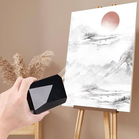 مجفف هواء ملون للطلاء، مجفف صغير محمول للألوان المائية، اختبار فني للرسم، تصميم شحن USB، مروحة تجفيف سطح المكتب، غواش سريع الجفاف، ثلاث سرعات للاستخدام الداخلي والخارجي، طالب مكتب السيارة باللون الأسود in Saudi Arabia