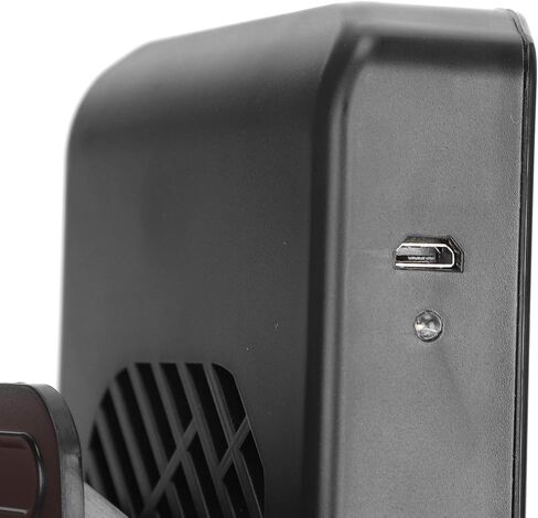 مجفف هواء ملون للطلاء، مجفف صغير محمول للألوان المائية، اختبار فني للرسم، تصميم شحن USB، مروحة تجفيف سطح المكتب، غواش سريع الجفاف، ثلاث سرعات للاستخدام الداخلي والخارجي، طالب مكتب السيارة باللون الأسود in Saudi Arabia