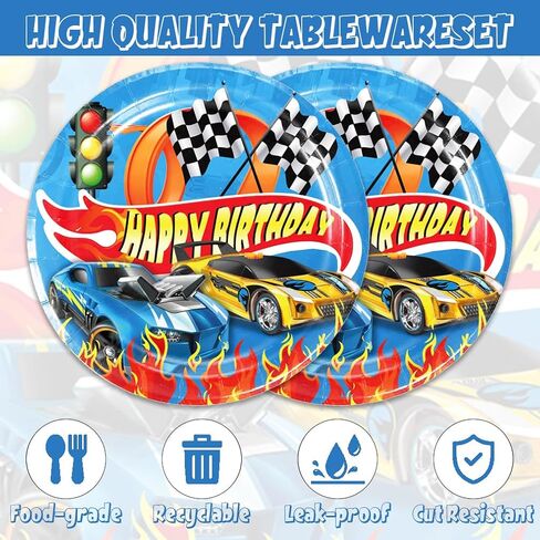 40-Piece Wheel Theme Party Supplies - Ideal for Birthday Celebrations, Baby Showers, and More in Saudi Arabia