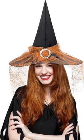 Zando Halloween Witch Accessories قبعة الساحرة للنساء in Saudi Arabia
