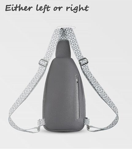 Awlcaw Crossbody bags Set, Faux Leather Small Sling Bag Fashion Shoulder Waist Packs Purse and Fanny Packs Set for Man and Women, BROWN in Kuwait