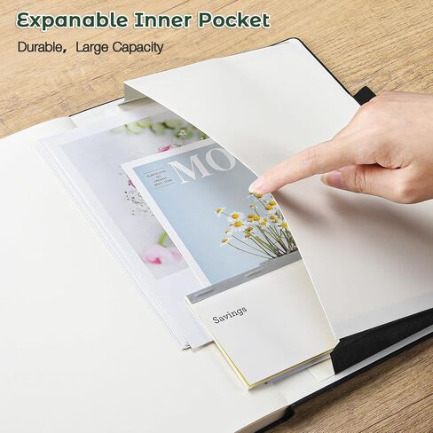 Blank Notebook, Hardcover Sketch Book, 8.5" x 11" Large Blank Journal, No Bleed Thick Paper Sketchbook for Drawing, Unlined Notebook Journal for Women Men, A4 Leather Sketchbook, Lay Flat, Light Green in Kuwait