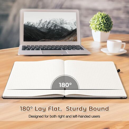 Blank Notebook, Hardcover Sketch Book, 8.5" x 11" Large Blank Journal, No Bleed Thick Paper Sketchbook for Drawing, Unlined Notebook Journal for Women Men, A4 Leather Sketchbook, Lay Flat, Light Green in Kuwait