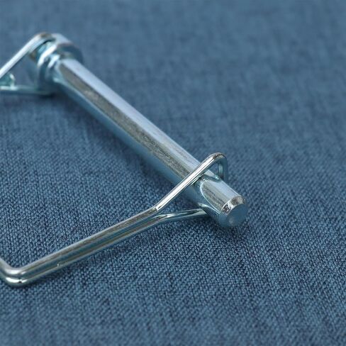 4 Pcs Trailer Coupler Pin, Tivnhuils Square Safety Coupler Pin, Zinc Plated Carbon Steel Trailer Pin Hitch Pin, 1/4" x 2.36", Small in Saudi Arabia