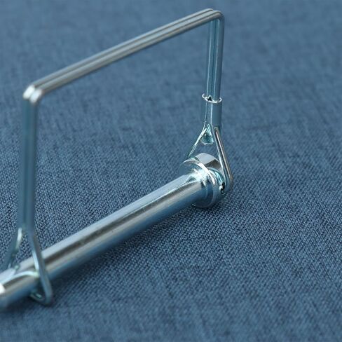 4 Pcs Trailer Coupler Pin, Tivnhuils Square Safety Coupler Pin, Zinc Plated Carbon Steel Trailer Pin Hitch Pin, 1/4" x 2.36", Small in Saudi Arabia