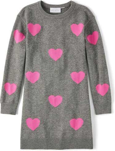The Children's Place Girls' Long Sleeve Sweater Dress in Saudi Arabia
