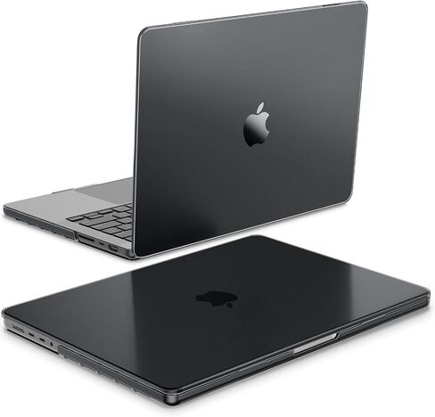Fintie Case for MacBook Pro 14 Inch A3401 A3185 A3112 A2992 A2918 A2779 A2442 (2024 2023 2022 2021 Release), Premium Slim Matte Case for MacBook Pro 14" M4/M3/M2/M1 Pro/Max Chip, Frost Midnight in Saudi Arabia