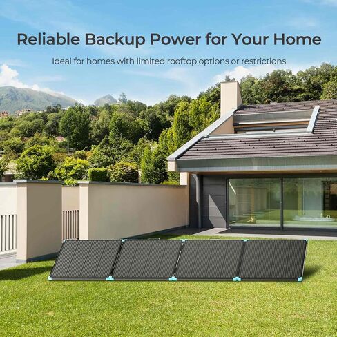 Renogy 400W Lightweight Portable Solar Suitcase, Foldable Solar Panel for Outdoor Activities, Durable & IP67 Waterproof for RV, Camping, Off-Grid, Fast Installation with Sturdy Kickstands in Kuwait