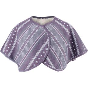 shoulder shawls, shoulder warmers cape Double-sided Plush Warm Shoulder Capes for elderly women Winter shoulder shawl Old People Shoulder Protective Shawl bed jackets ladies plush shawl shoulder cape