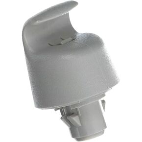 96409-3JA0A Sun Visor Retainer Clip Holder Latch Lock Compatible with N-issan Trail T32 Altima Murano Pathfinder Teana Rogue Titan Armada 96409-5HA0A (Gray 2Pcs)