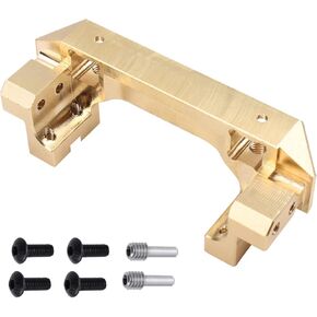 Brass Front Bumper Mounts Servo Mount for Traxxas TRX4 Upgrades Parts 1/10 RC Crawler Car Heavy Duty