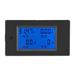 PZEM to 031 LCD Display DC 6.5 to 100V Digital Electric Power Energy Voltage Current Meter for Machine Industry Indoor Home