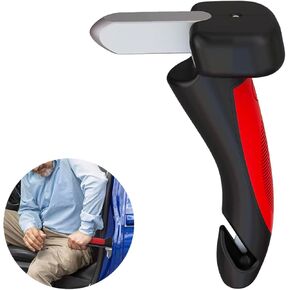 Car Door Latch Handle/Cane, Handle Assist Set Support Multifunctions for Elderly, Seniors and Handicapped