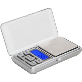 Kingwin Weight Scale, Mini Digital Jewelry Scale. Tare Full Capacity, and Auto Off. Counting Function, LCD Display w/Back Light for Easy Reading. 200G/0.01G Accuracy with Multiple Weighing Units (G/Tl