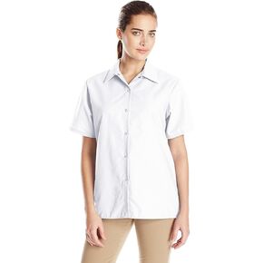 Red Kap Women's Short Sleeve Specialized Pocketless Work Shirt