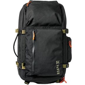 Roark 5 Day Mule 55L Backpack, Multi-Day Travel Pack with Laptop Storage, Black