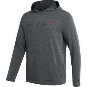 Spyder Men's Hoodie - Tri-Blend Fleece Basic Pullover Sweatshirt with Kangaroo Pocket - Soft Graphic Hoodies for Men (S-XL)