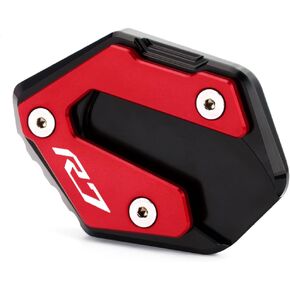 Motorcycle Side Stand Extension Kickstand Plate Compatible With YAMAHA YZF R7 2021-2023 | Foot Pad Support YZF-R7 YZFR7 Accessories (black)