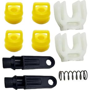 Shifter Cable Bushing Transmission Shifter Linkage Cable Bushing Repair Kit,Compatible with Buick Cadillac Chevrolet Dodge GMC JEEP Pontiac RAM Saturn 2004-2020