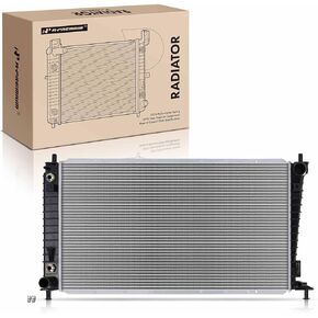 A-Premium Engine Coolant Radiator - with Transmission Oil Cooler - Compatible with Ford F-150 05-08 4.2L 4.6L 5.4L, Expedition 05-06 5.4L & Lincoln Mark LT 06-08 5.4L, Navigator 05-06 5.4L
