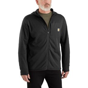 تي شيرت Carhartt Force المريح ذو الأكمام الطويلة والسحاب الكامل للرجال