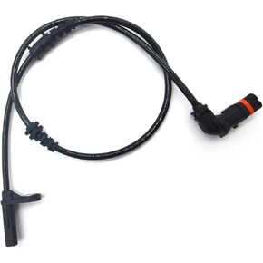 1 PC Car ABS Wheel Speed Sensor, Anti-Lock Vehicle Brake Sensor Accessories, Waterproof Durable Design, OEM Number #2049052905 Compatible with Mercedes-Benz (Black)