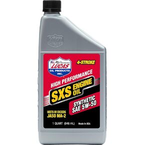 Synthetic SAE 5W-50 SXS Engine Oil/Quart