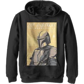 STAR WARS Boys' Mandalorian Poster Hoodie