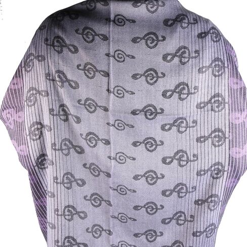 TZ Promise Women Pashmina Shawl Reversible Fashion Music Notes Wrap Scarf w/Fringes in Saudi Arabia