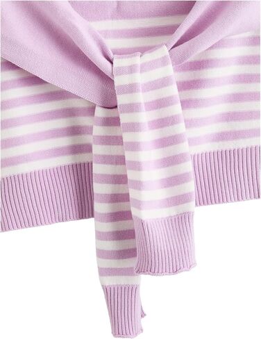 Verdusa Women's Casual Shawl Wraps Striped Knitted Knotted Shawls Scarf Cape in Saudi Arabia