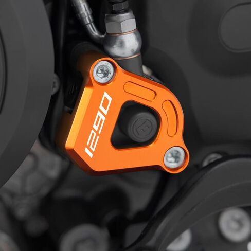 Compatible with 1290 Super Adventure R/S/T Super Duke R/GT Motorcycles Clutch Slave Cylinder Guard Protector 1290ADV Superduke Accessories (orange-1) in Saudi Arabia
