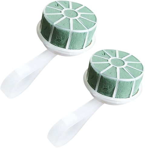 2 Pcs Wedding Bouquet Holders Bridal Flower Foam Handle Floral Arrangement Foam Holder Handheld Flowers Decoration Bride Wedding Supplies S in Saudi Arabia