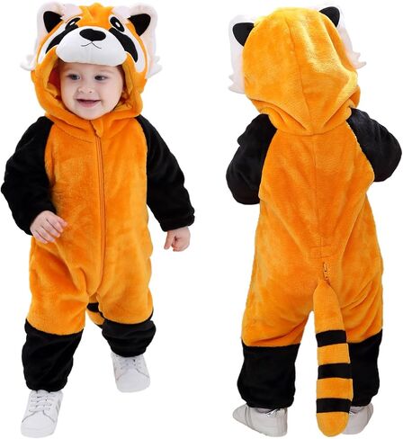 TONWHAR Infant Toddler Kid Halloween Cosplay Costume Kids' Animal Outfit Snowsuit in Saudi Arabia