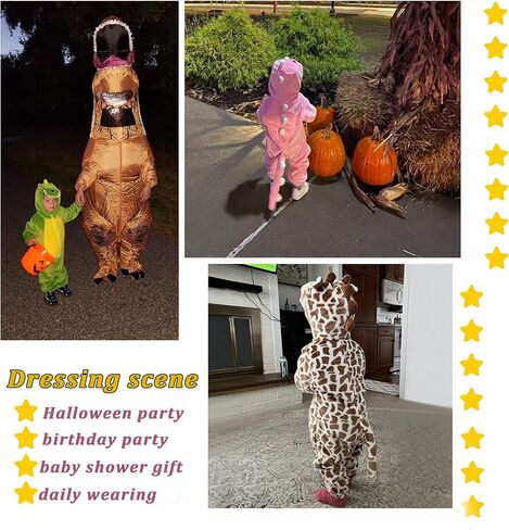 TONWHAR Infant Toddler Kid Halloween Cosplay Costume Kids' Animal Outfit Snowsuit in Saudi Arabia