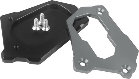 Worldmotop Motorcycle Extension Kickstand Pad Enlarger Side Stand Plate Compatible with BMW R1200GS LC 2013-2020 R1200 GS LC ADV 2014-2020 Rallye 2016-2020 R1250GS 2019 R1250 GS (Black) in Kuwait