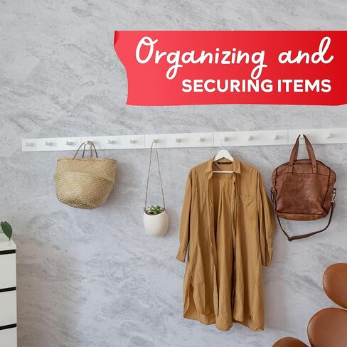 شريط XFasten نانو متعدد الألوان 5 عبوات 200 بوصة شريط قوي مزدوج الجوانب شديد التحمل مزدوج الجوانب شريط تثبيت شريط نانو مجموعة فقاعات للأطفال، شريط لاصق قابل للإزالة ديكور جداري جمالي in Kuwait