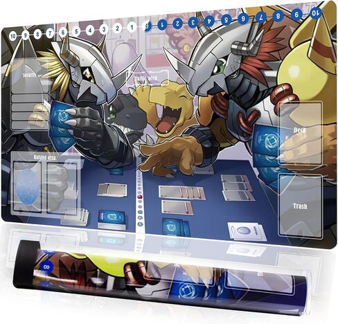 DTCG playmat مبارزة حصيرة الألعاب المنافسة وسادة حصيرة بطاقة الموثق سطح السفينة 35 * 60 سنتيمتر 13.7x23.6in in Saudi Arabia