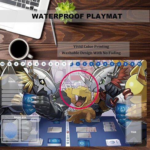 DTCG playmat مبارزة حصيرة الألعاب المنافسة وسادة حصيرة بطاقة الموثق سطح السفينة 35 * 60 سنتيمتر 13.7x23.6in in Saudi Arabia