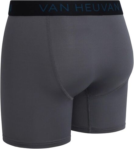 Van Heusen Men's Boxer Briefs - 12 Pack Sport Soft Performance Moisture Wicking Boxers - Breathable Underwear for Men (S-XL) in Saudi Arabia