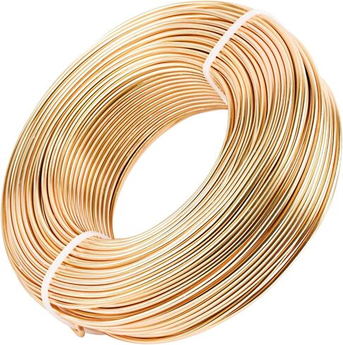 12 Gauge Blue Aluminum Wire Anodized Jewelry Craft Making Beading Floral Colored Aluminum Craft Wire for Jewelry Craft.(Blue/12-Gauge) in Saudi Arabia