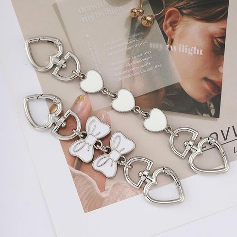Bag Extender Chain Purse Extender Chain Purse Strap Extender Chain Charms for Crossbody Bag Shoulder Bag Handbags in Saudi Arabia