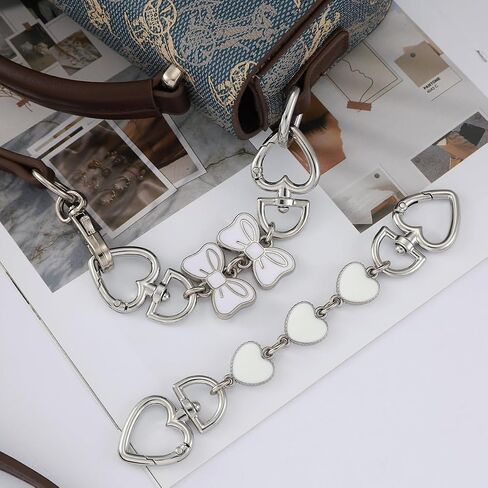 Bag Extender Chain Purse Extender Chain Purse Strap Extender Chain Charms for Crossbody Bag Shoulder Bag Handbags in Saudi Arabia