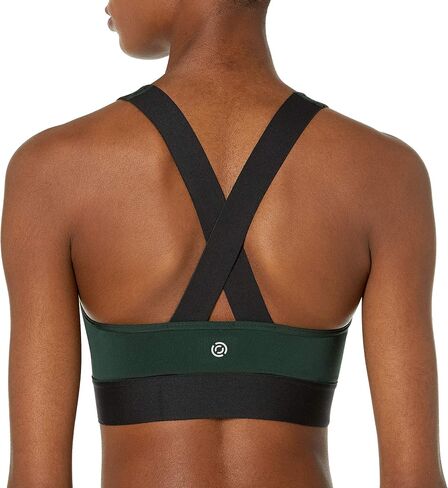Core 10 Women's All Around Medium-Support Strappy, Cross, T-Back Yoga Sports Bra in Saudi Arabia