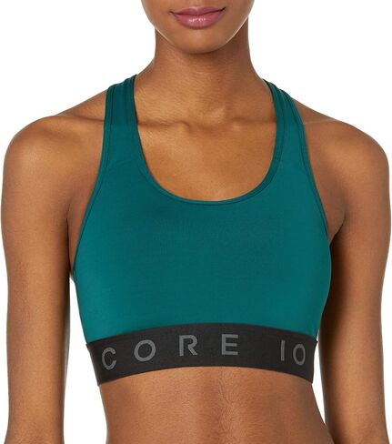 Core 10 Women's All Around Medium-Support Strappy, Cross, T-Back Yoga Sports Bra in Saudi Arabia