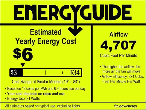 مروحة سقف Monte Carlo 3MAVR60BSD Maverick Modern Energy Star مقاس 60 بوصة مع ضوء LED وجهاز تحكم عن بعد يدوي، 3 شفرات من خشب البلسا، فولاذ مصقول in Saudi Arabia